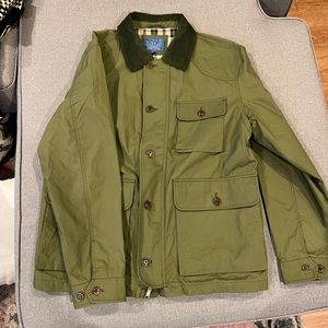 J Crew Barbour style hunting jacket Large